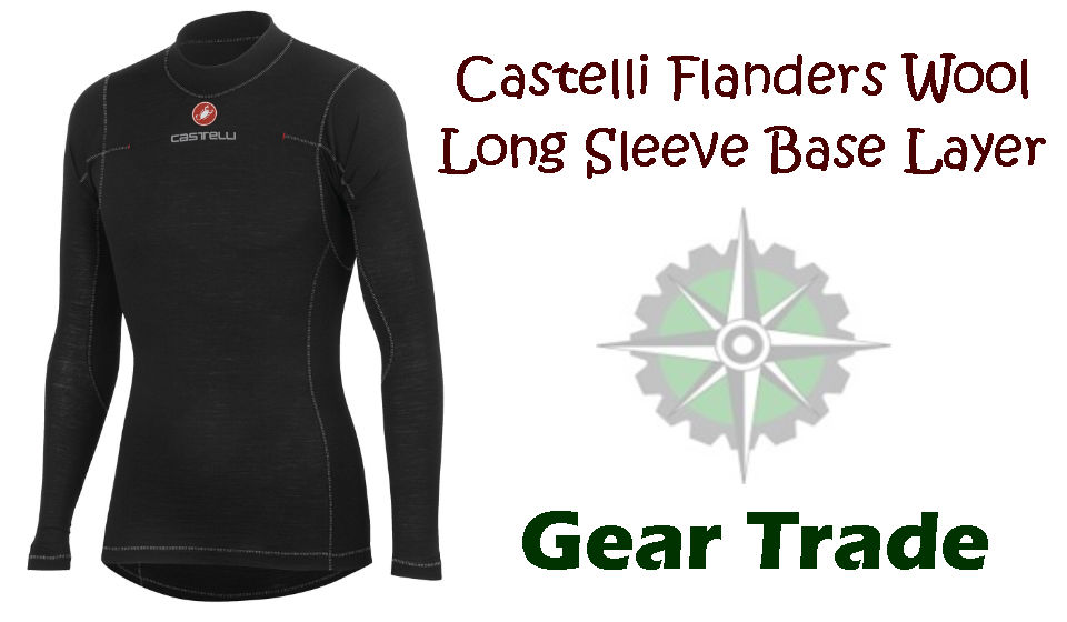 Castelli Flanders Mens Wool Long Sleeve Base Layer at Gear Trade