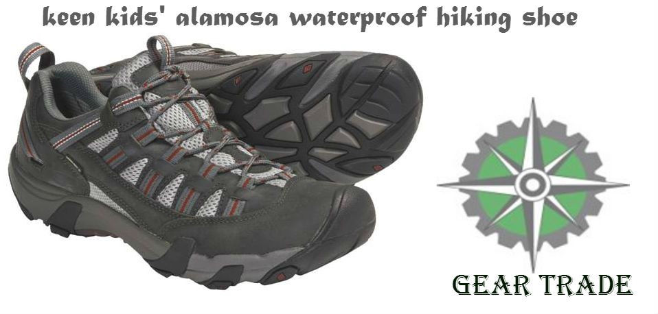 keen kids' alamosa waterproof hiking shoePicture